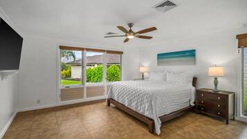 5 quartos, ferros/tábuas de passar roupa, Wi-Fi, roupa de cama