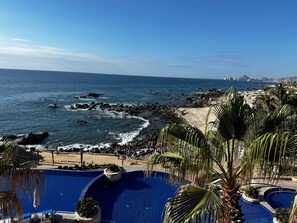 An infinity pool