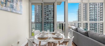 Luxury 2.5 Bedroom 2 Bathroom 1 Parking Spot Near SQ1 Condo Breathtaking Views!