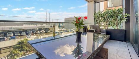 Deluxe-Apartment | Balkon