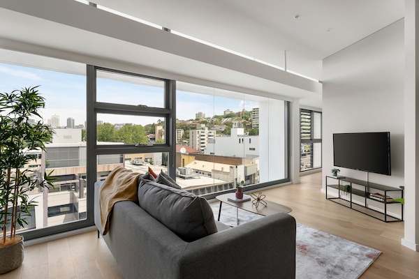 One Bedroom Apartment With Study | Living area | Smart TV