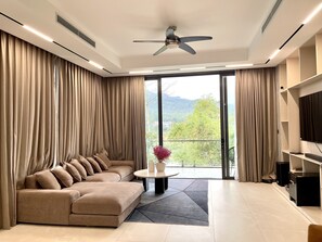 Premium Villa, 3 Bedrooms | Living area