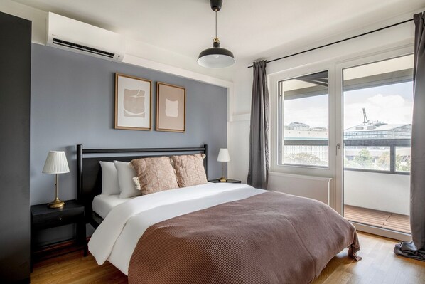 1 chambre, fer et planche à repasser, Wi-Fi, draps fournis