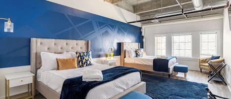 2 bedrooms, desk, iron/ironing board, free WiFi