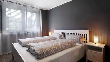 2 Schlafzimmer, Bügeleisen/Bügelbrett, kostenloses WLAN, Bettwäsche