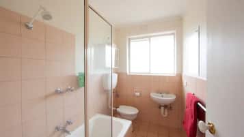Towels, soap, toilet paper