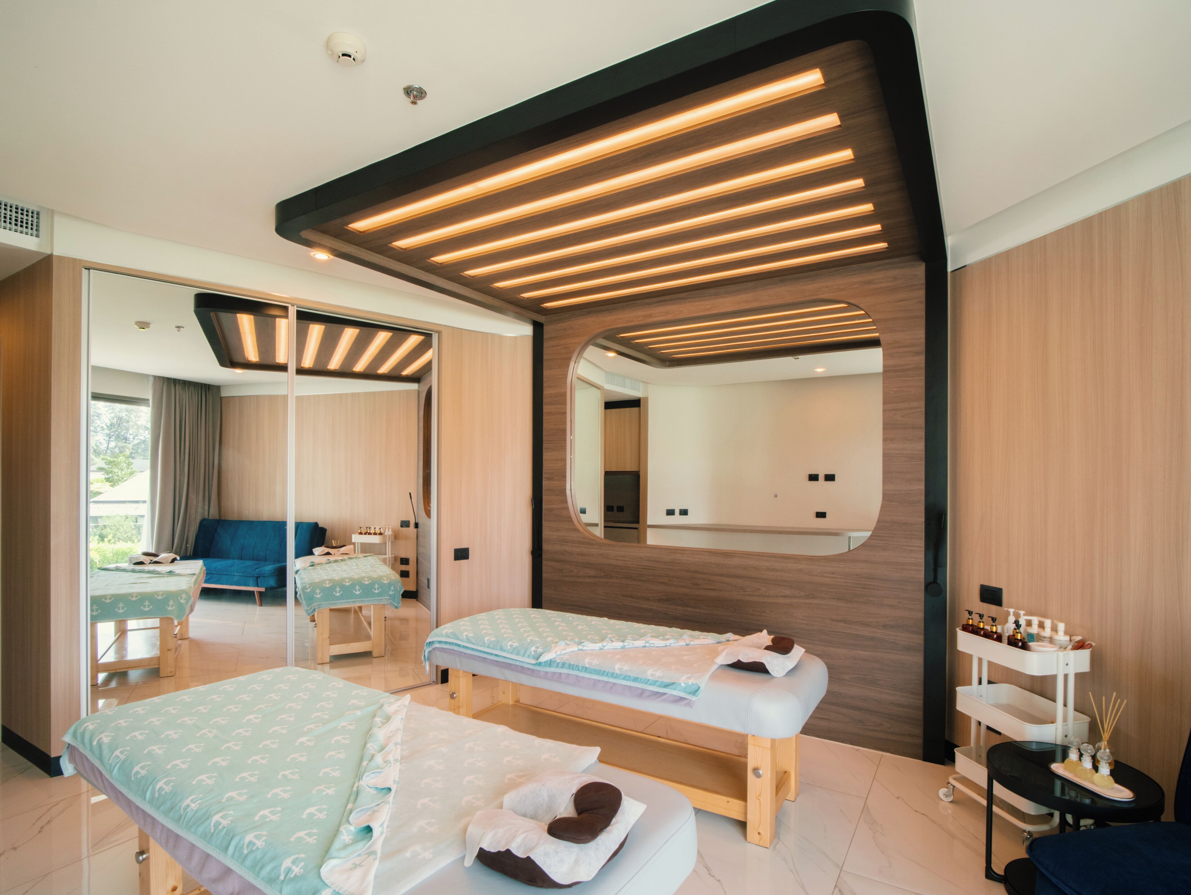 ทรีทเมนท์ดูแลผิว, การนวดแบบดีพทิชชู, การนวดแผนไทย, บอดี้แรป, สครับขัดผิว