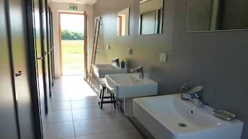 Shower, towels