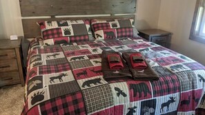 5 soverom, strykejern/-brett, reiseseng for barn og wi-fi (inkludert)