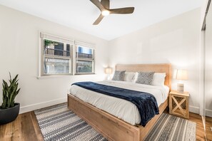 2 dormitorios, cuna de viaje, wifi y ropa de cama