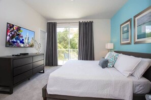 3 bedrooms, iron/ironing board, travel cot, WiFi