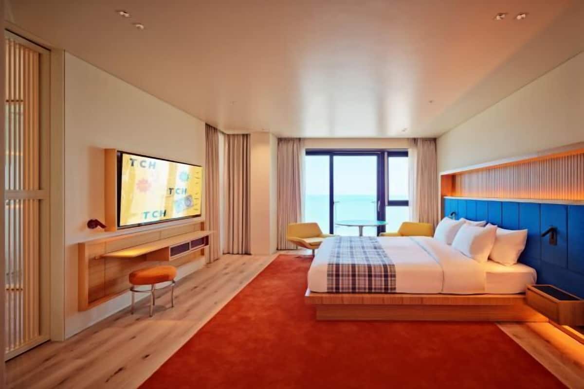 1 slaapkamer, luxe beddengoed, donzen dekbedden, een kluis op de kamer