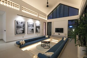 Villa, 4 chambres | Salle de séjour