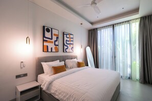 Villa, 4 Bedrooms | Egyptian cotton sheets, premium bedding, in-room safe, desk - Bingin Breeze (Pecatu)
