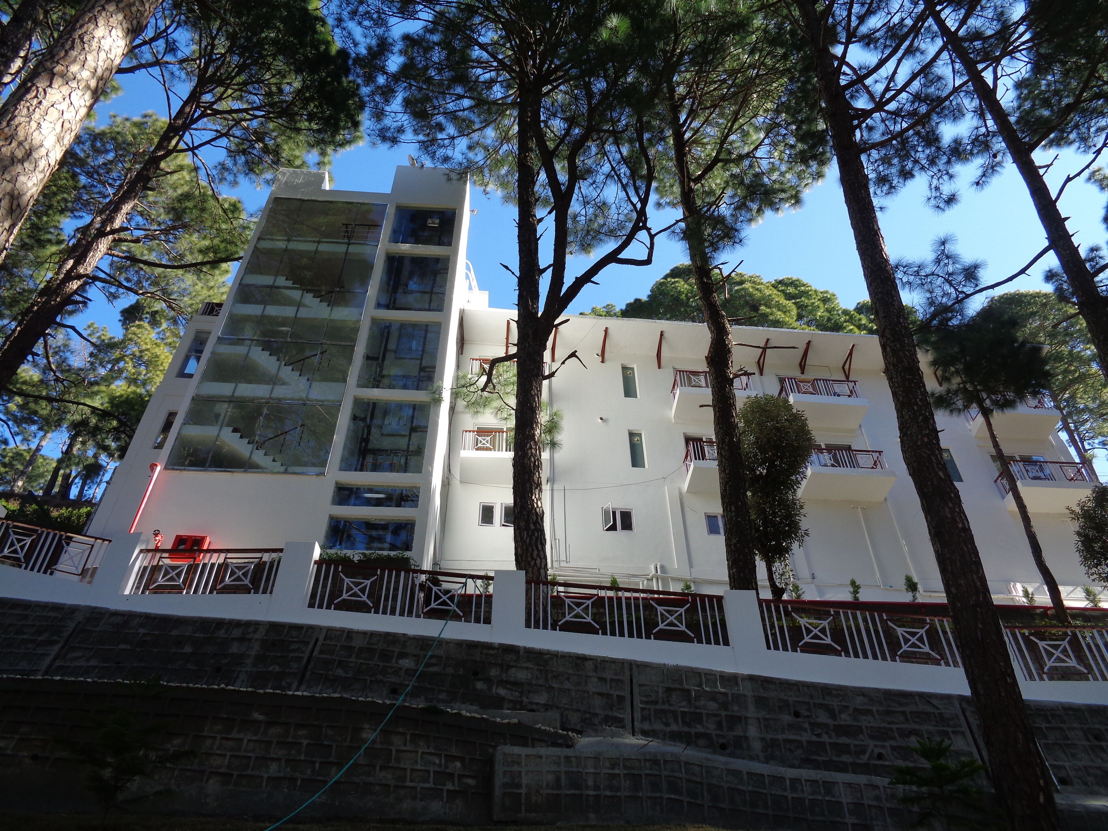 ด้านหน้าที่พัก