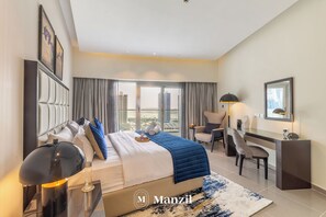 奢华公寓 | 1 多间卧室、客房内保险箱、熨斗/熨衣板、免费 WiFi