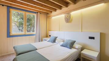 2 habitaciones, wifi gratis y ropa de cama