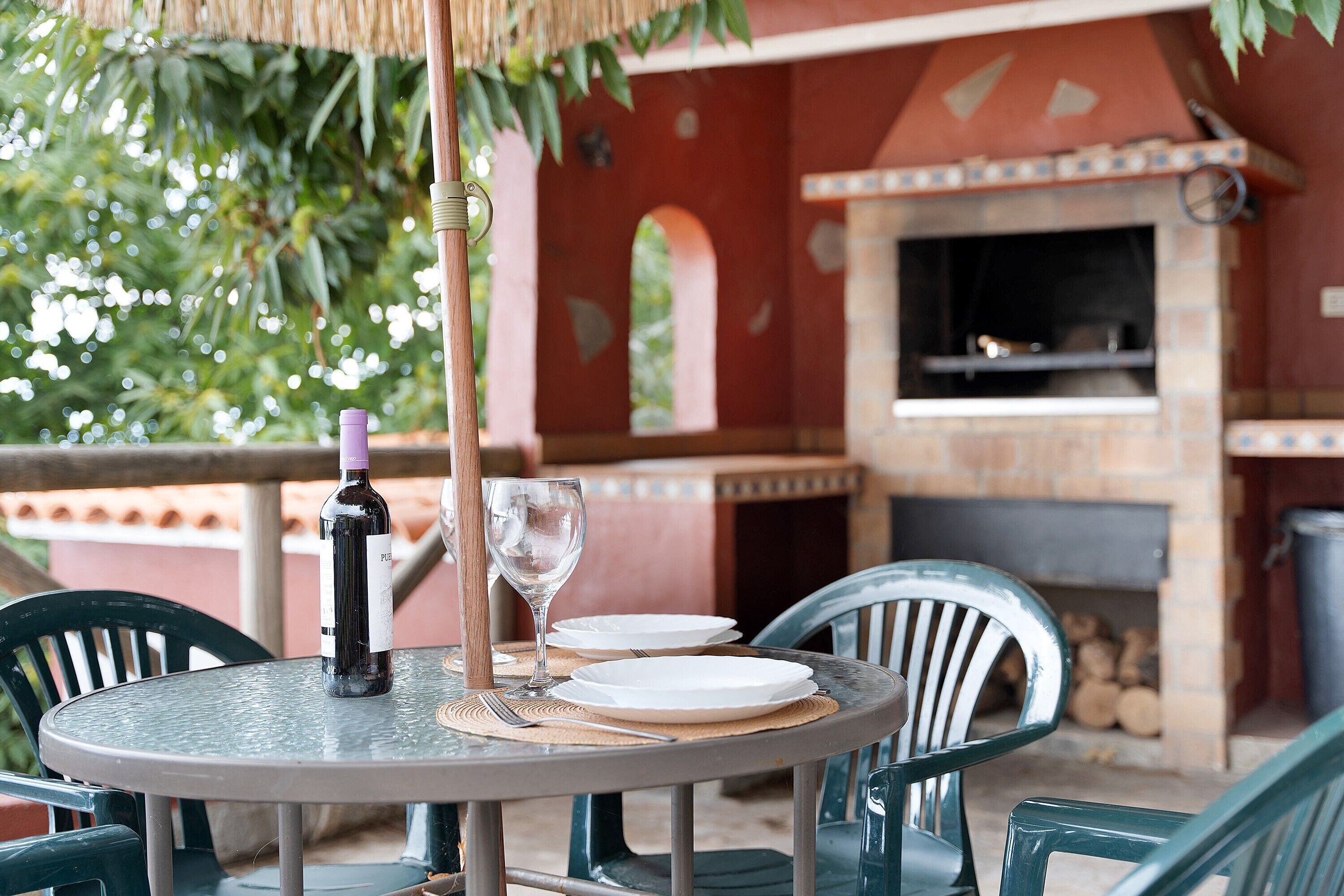 Udendørs spisemuligheder