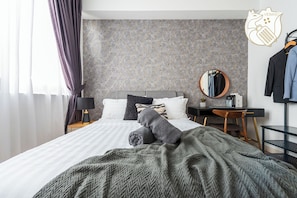 Deluxe Condo | 1 bedroom, blackout drapes, iron/ironing board, free WiFi - Minimalist 4P Comfort Stay at TheHubSS2 (Petaling Jaya)