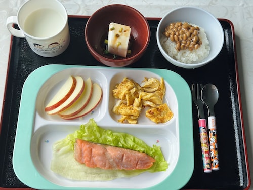 朝食ビュッフェ