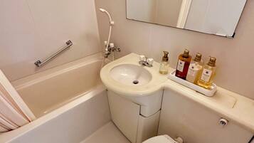 Free toiletries, hair dryer, slippers