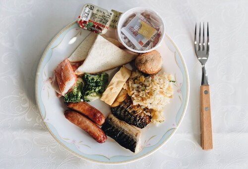 朝食ビュッフェ