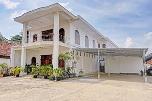 Façade de l’hébergement