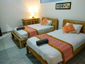 1 bedroom, WiFi, bed sheets - Twin room at northUbud (Bali)