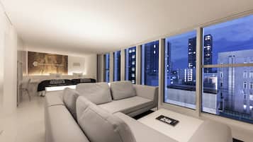 Upper Floor Deluxe Twin Room, Non Smoking (11F-13F) | View from room