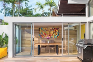 Terrace/patio - 2-bdr luxury villa at a villa resort (Koh Samui)