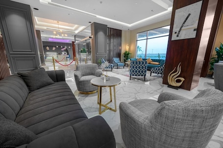 Lobby sitting area. Suknai Royal Hotel