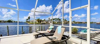 Saltwater Heated Pool in Cape Coral