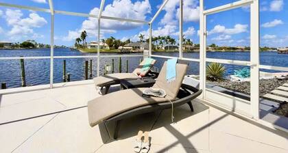 Saltwater Heated Pool in Cape Coral