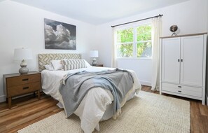 2 chambres, fer et planche à repasser, Wi-Fi, draps fournis