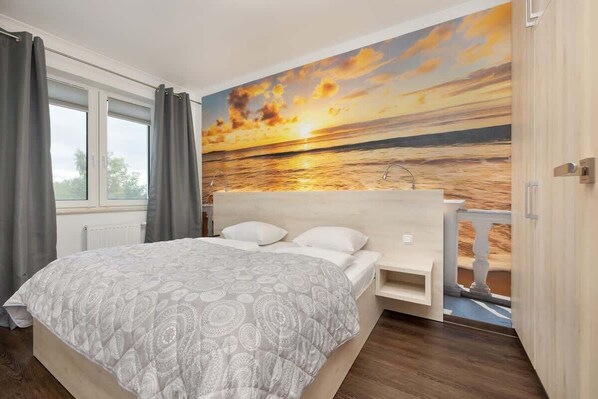 1 soverom, strykejern/-brett, wi-fi og sengetøy