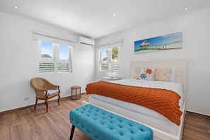 2 bedrooms, iron/ironing board, travel crib, WiFi