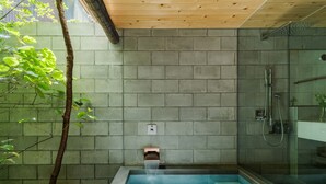 Nhà truyền thống, 3 phòng ngủ, bếp, quang cảnh vườn | Phòng tắm | Máy sấy tóc, dép đi trong nhà, xà phòng, dầu gội 