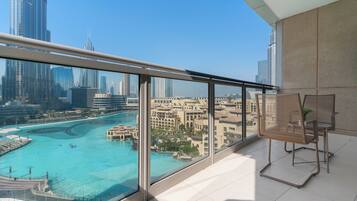 Superior Apartment, Balcony, Pool View | Balcony