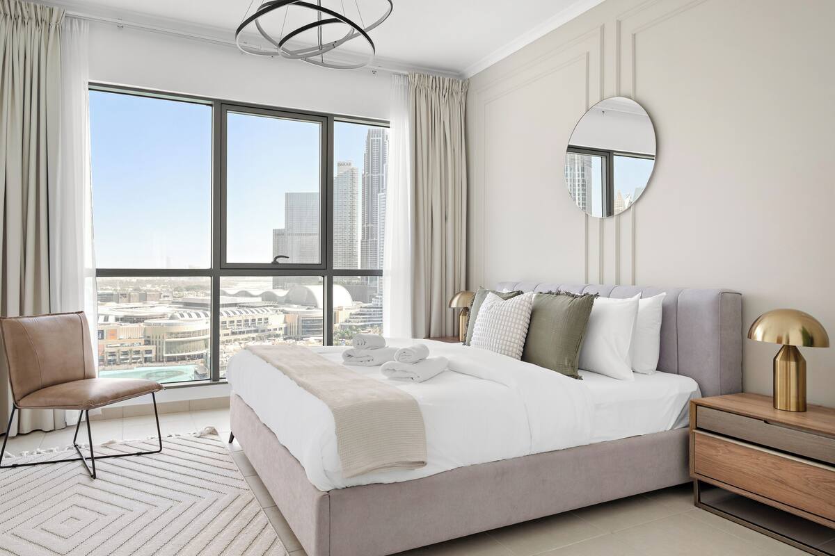 Presidential Apartment | 3 bedrooms, Egyptian cotton sheets, premium bedding, memory-foam beds