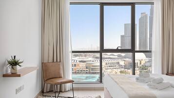 Presidential Apartment | Egyptian cotton sheets, premium bedding, memory foam beds, in-room safe