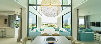 Amazing villa with breathtaking sea & golf views