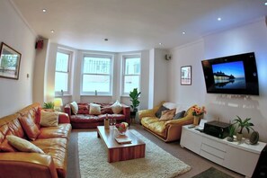 Smart TV, video games, DVD player, books