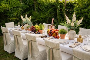 Área para banquetes al aire libre