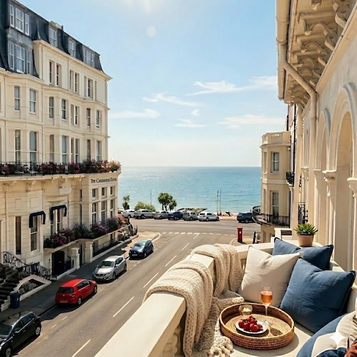 Palatial Central Seafront Villa Zen Garden BBQ Superking Bedroom Suites parking
