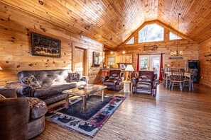 Fernseher, Kamin, Videospiele, Bücher