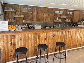 Swim-up bar