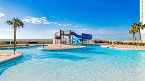 Indoor pool, a heated pool