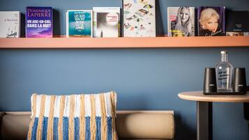 Premium bedding, blackout drapes, soundproofing, free WiFi