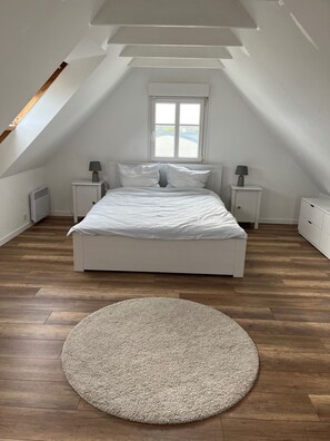 3 bedrooms, iron/ironing board, travel cot, free WiFi - Fisherman's house / Penty in Plogoff with terrace, garden and sea view near the beach (Plogoff)