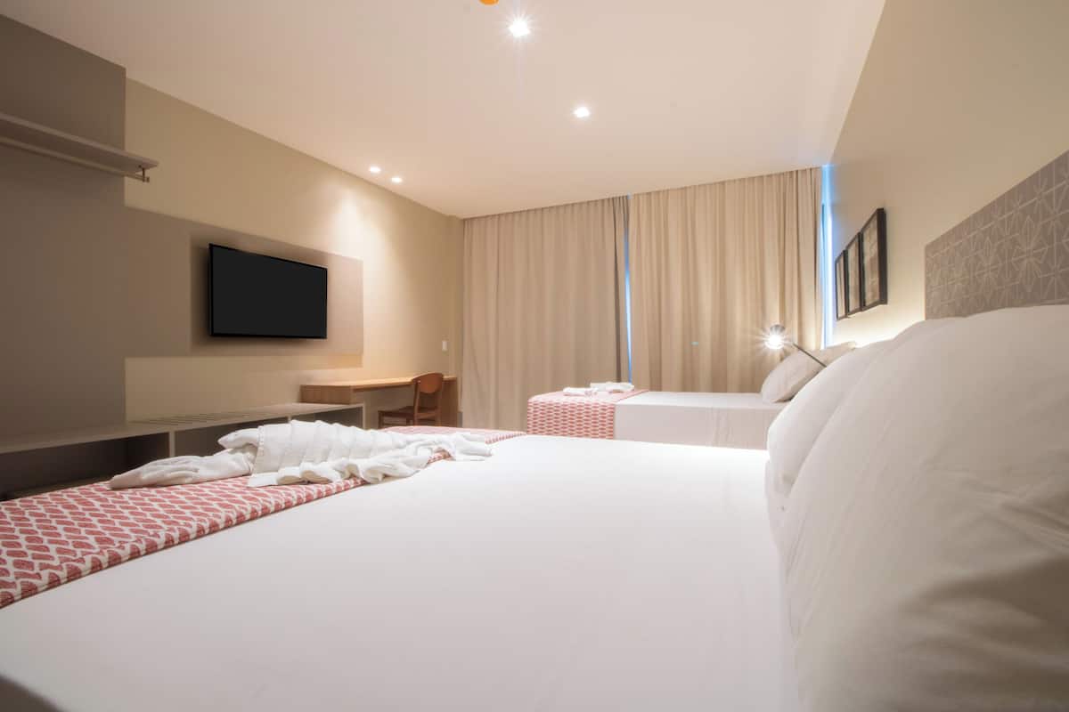 Minibar, in-room safe, desk, blackout drapes